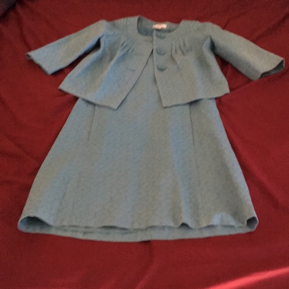 LOFT Dresses & Skirts - Loft teal dress and matching jacket